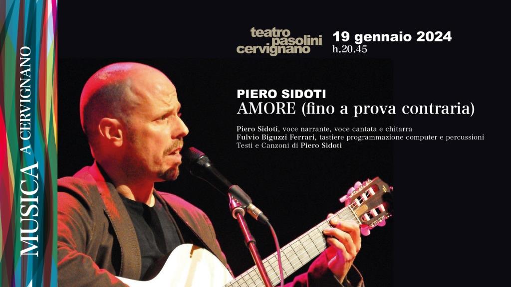 PIERO SIDOTI<br>Amore [fino a prova contraria]